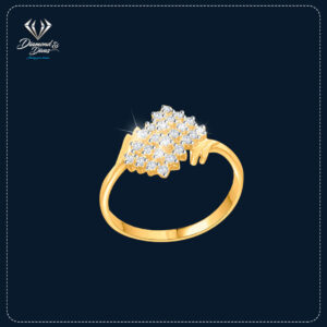 Diamond Ladies Finger Ring (DR003D)