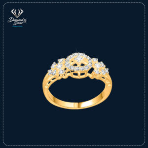 Diamond Ladies Finger Ring (DR005D)